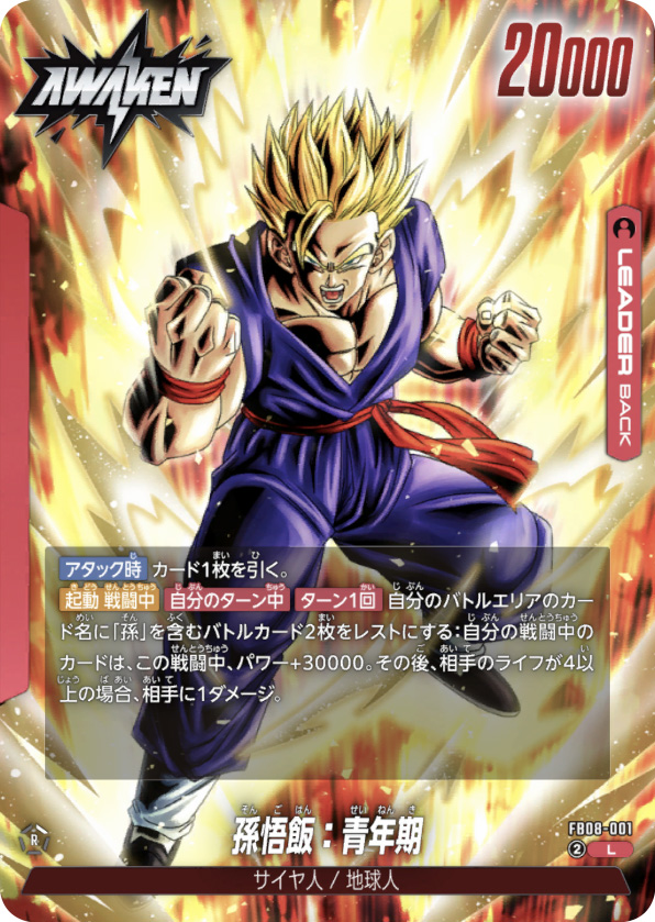 孫悟飯：青年期[FB08-001]覚醒